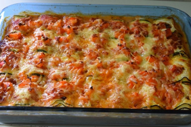 Cannelloni de courgettes