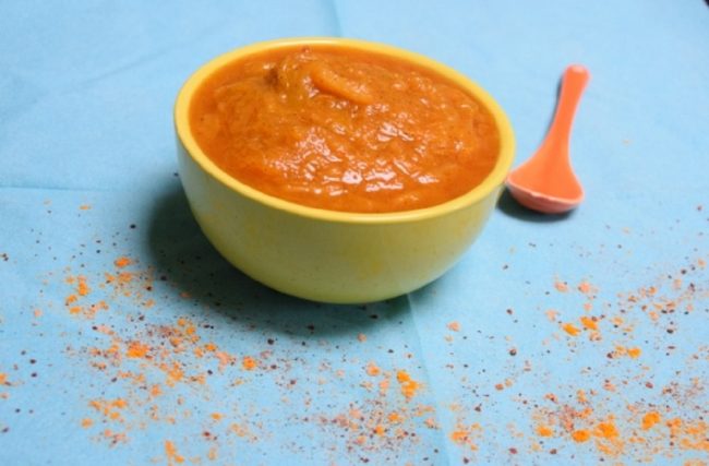 Confiture épicée de rhubarbe